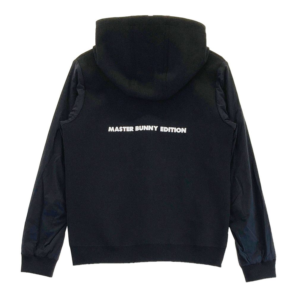 サイズ 1 MASTER BUNNY EDITION マスターバニーエディション フード付 中綿 ジップジャケット ブラック系 ゴルフウェア レディース ストスト