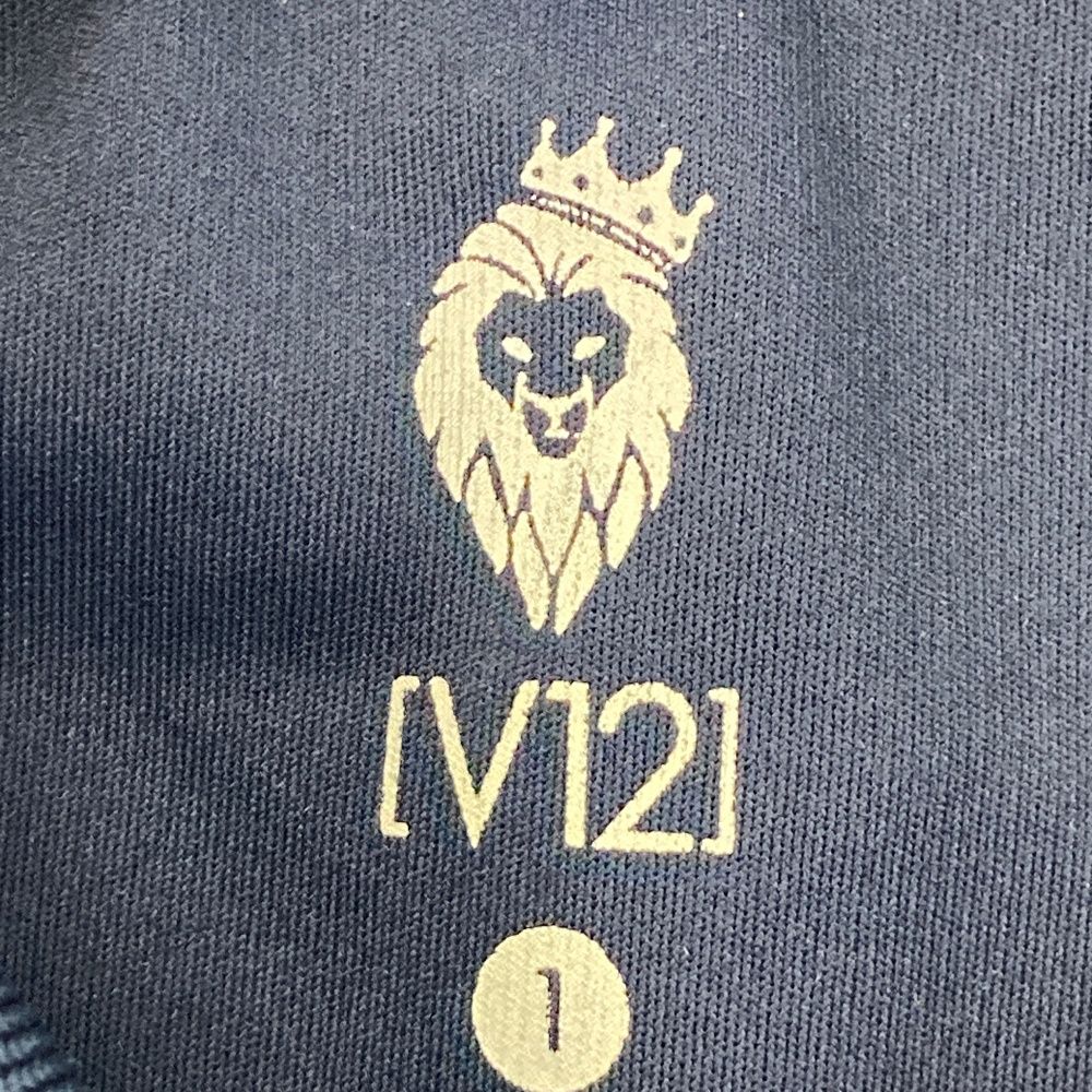  サイズ 1 V 12 ヴィトゥエルヴ 半袖ワンピース ワッペン ネイビー系 ゴルフウェア レディース ストスト ワンピース レディースウェア