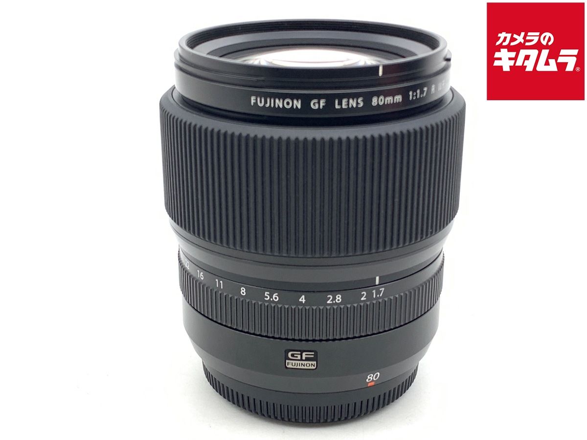 並品 フジフイルム GF80mm F1.7 R WR
