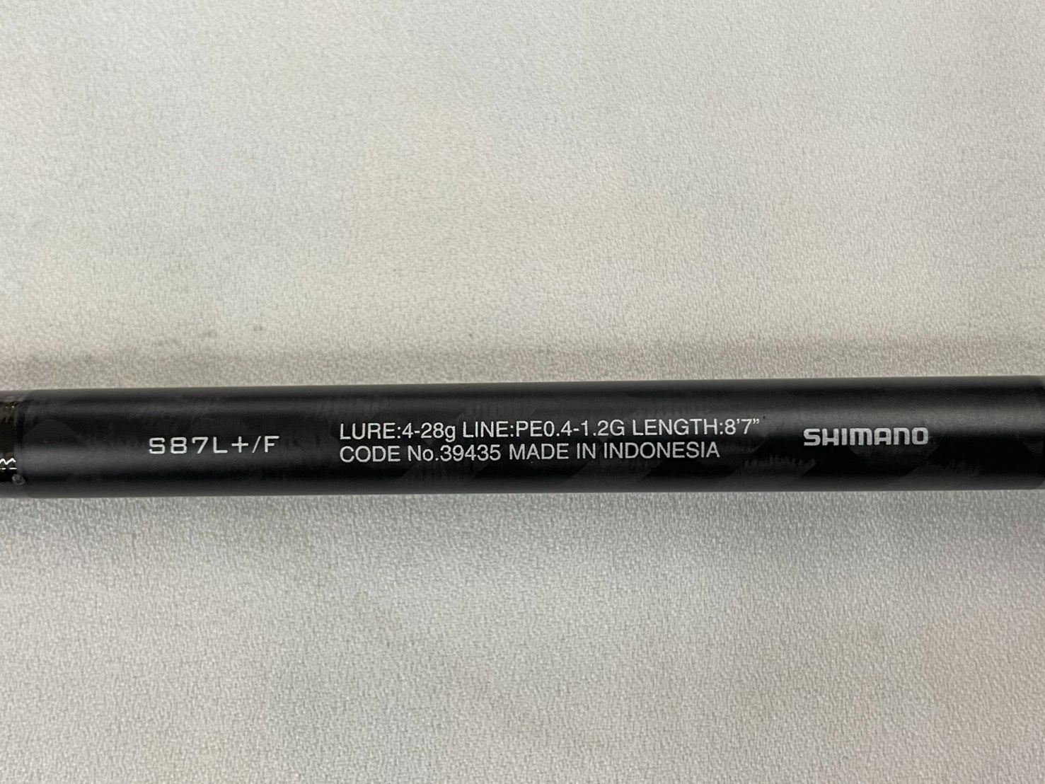 シマノ エクスセンスジェノス S87L F ダークフォース87 シーバスロッド チニングロッド SHIMANO EXSENCE GENOS インフィニティ ズーム ルナミス 07l