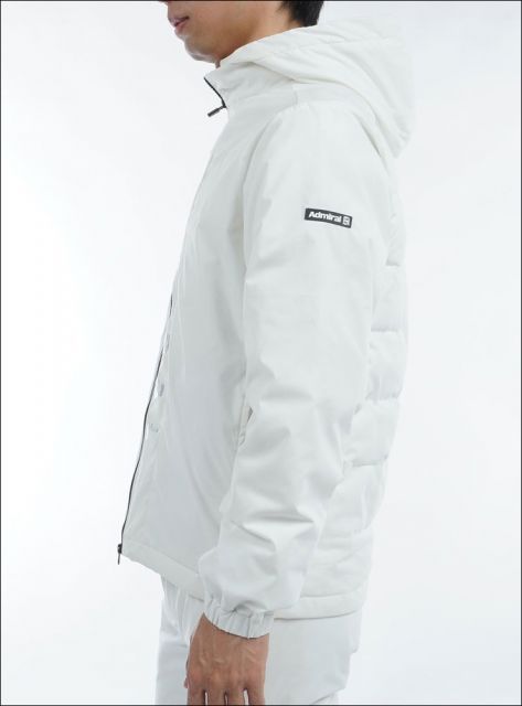 種類4：WHT(00)/LL アドミラルゴルフ フーデッド フルジップ 中綿