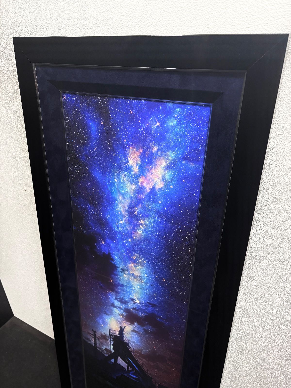 mocha 星つかみ 99/235 ミクスドメディア 版画 真作保証 絵画 保証書付