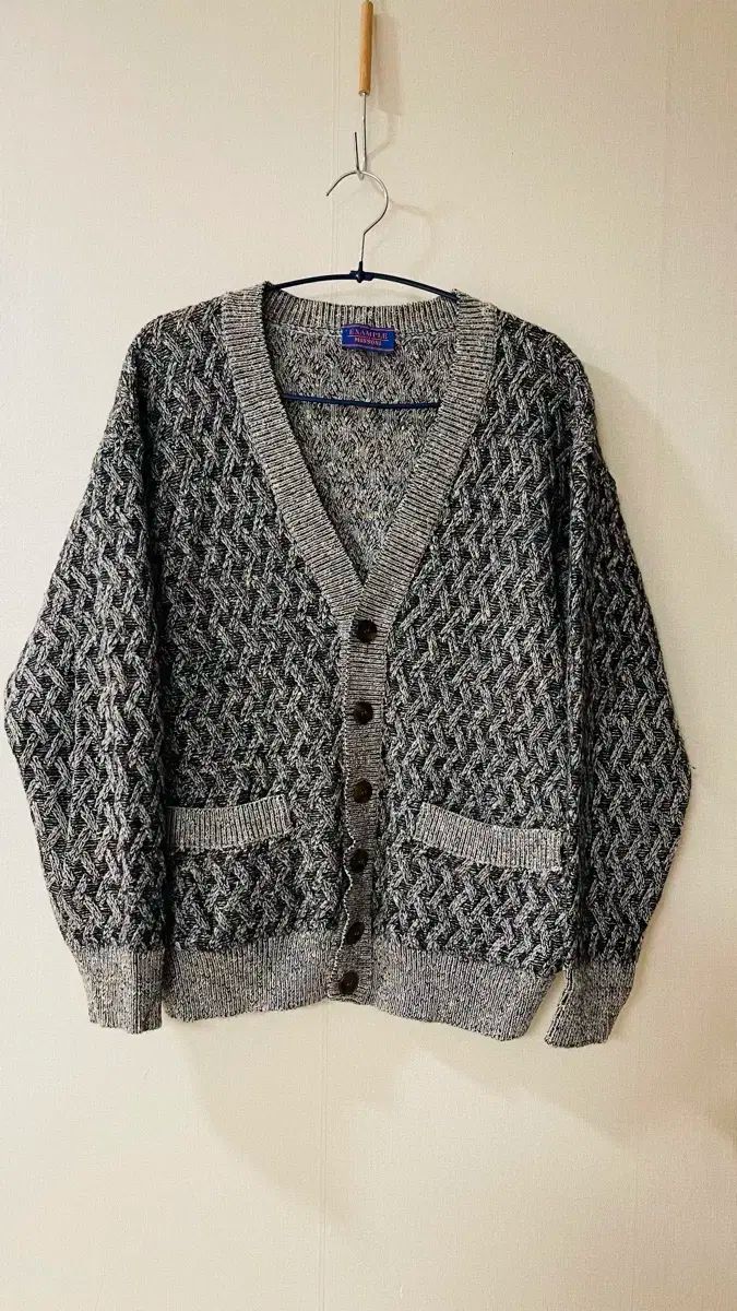ミッソーニ ラナ メリノ ウール マルチ パターン メンズ ニット ブランド カーディガン M