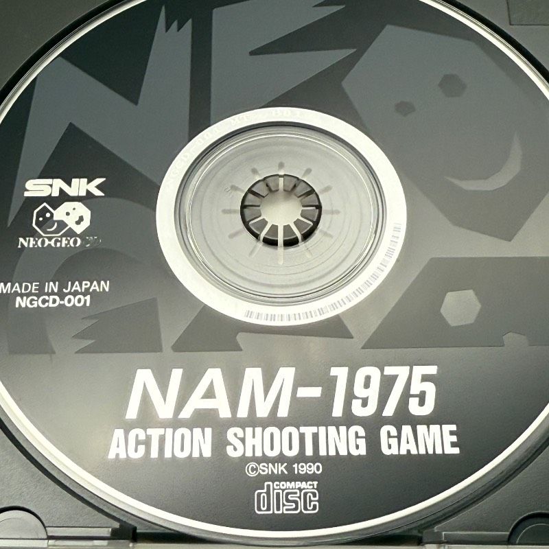  ネオジオCD NAM 1975 ナム NCD レトロ NEO GEO SNK NGCD ソフト ネオジオ