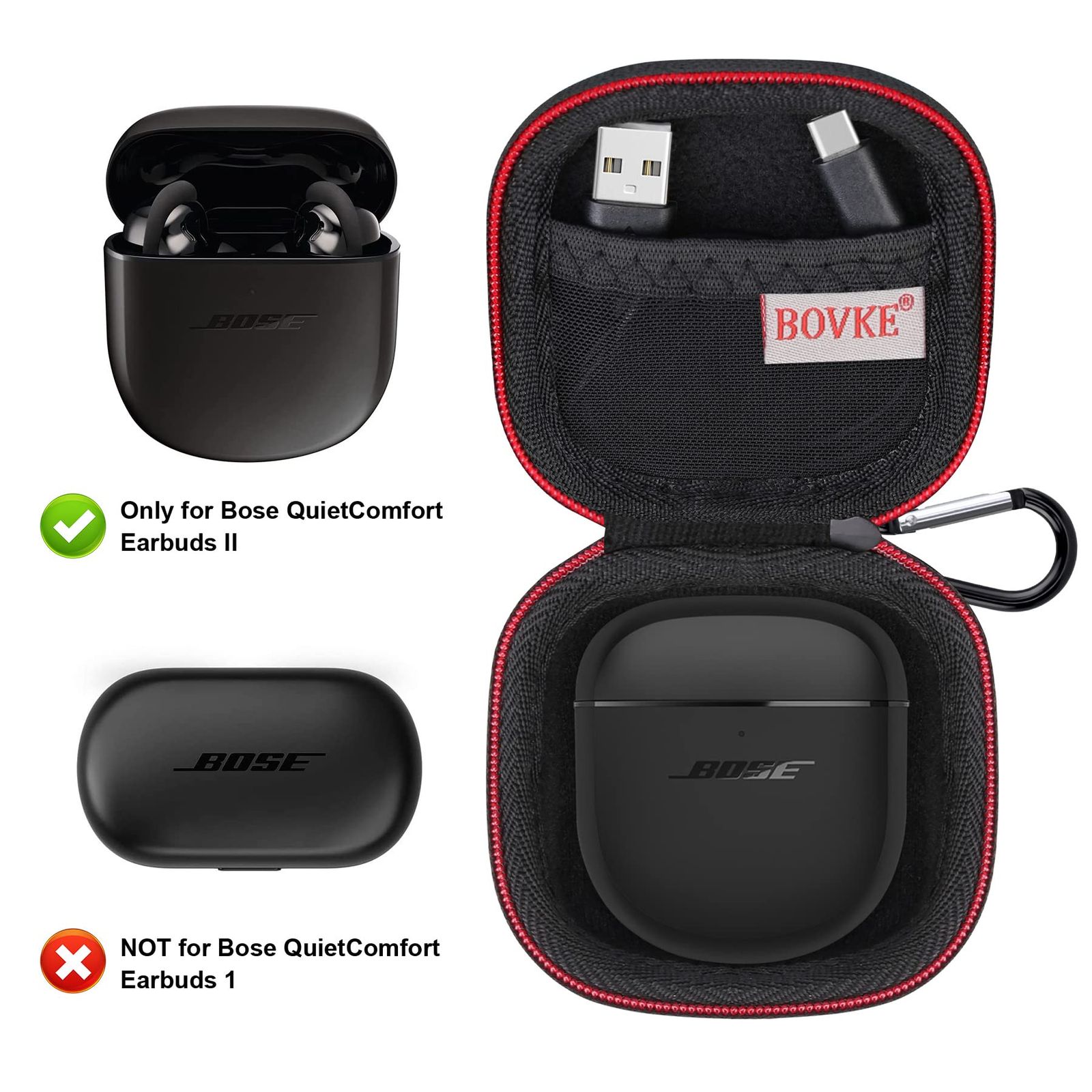 Bose ワイヤレスヘッドホン ケース付き Bose ワイヤレスヘッドホン