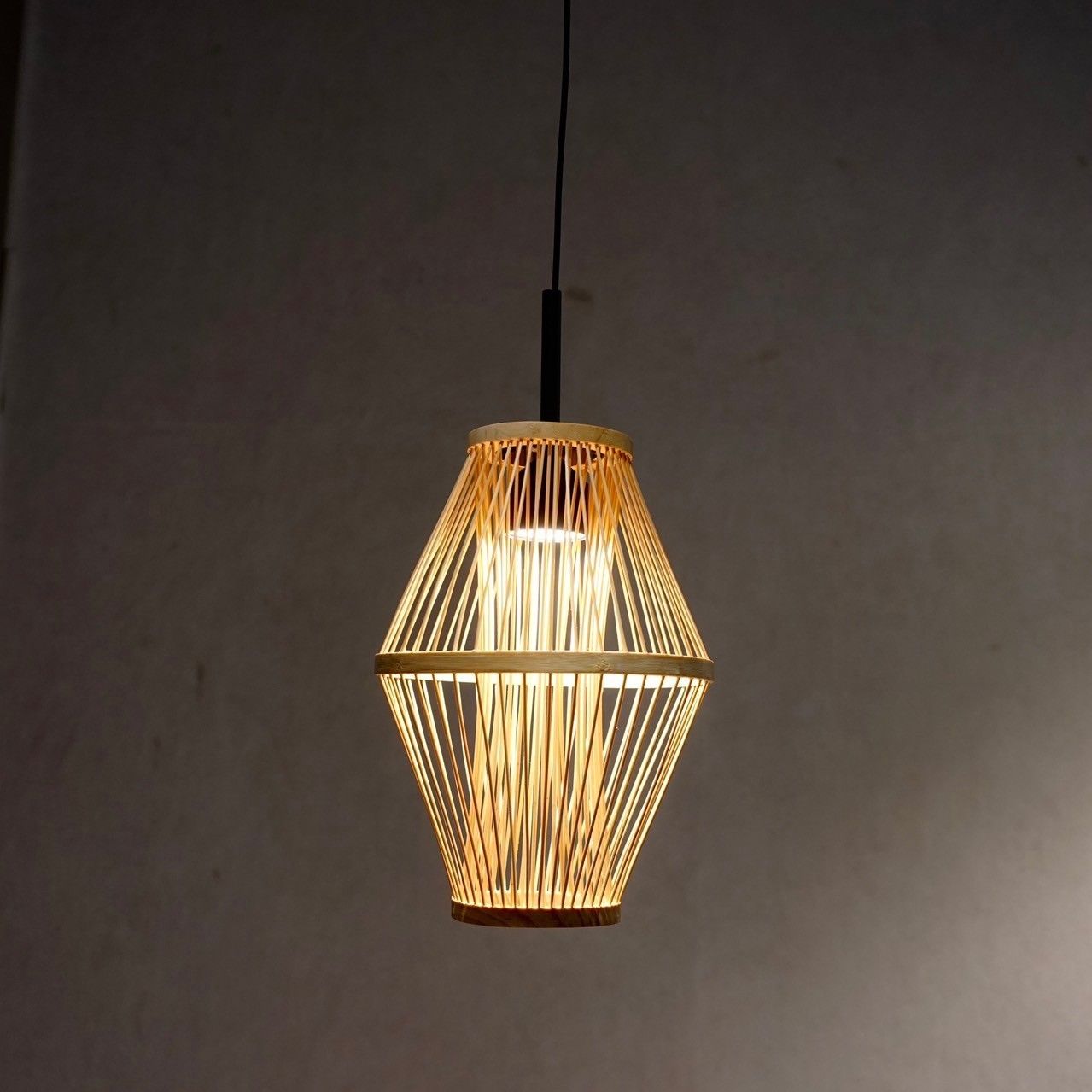 DAIKO 大光電機 ペンダントライト DPN-41657 Y 小型 照明 竹 モダン おしゃれ 北欧 インテリア 間接照明