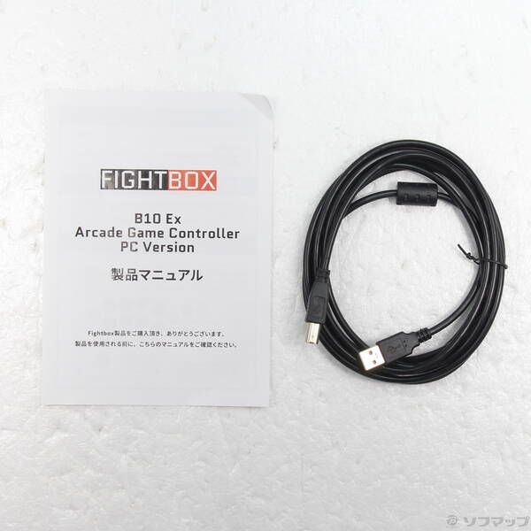  〔 品〕 FightBox B 10 Ex ホワイト PC 377 PC用ゲームコントローラー PC用ゲームコントローラー コンバーター