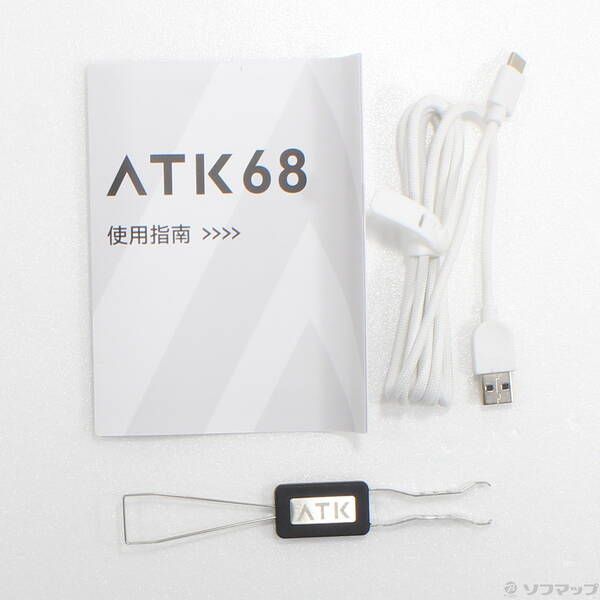 〔 〕 ATK 68 V 2 ホワイト VXE L WHITE 377 キーボード本体 キーボード PC周辺機器