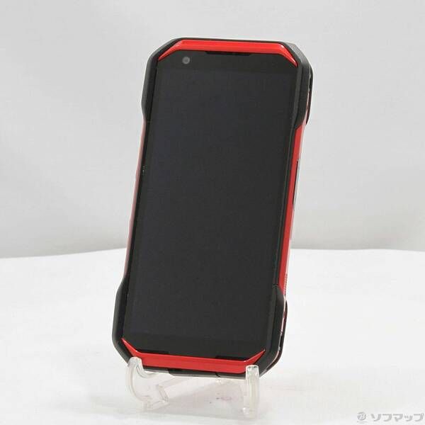 中古品〕 TORQUE G06 128GB レッド KYG03 au SIMフリー 〔ネットワーク