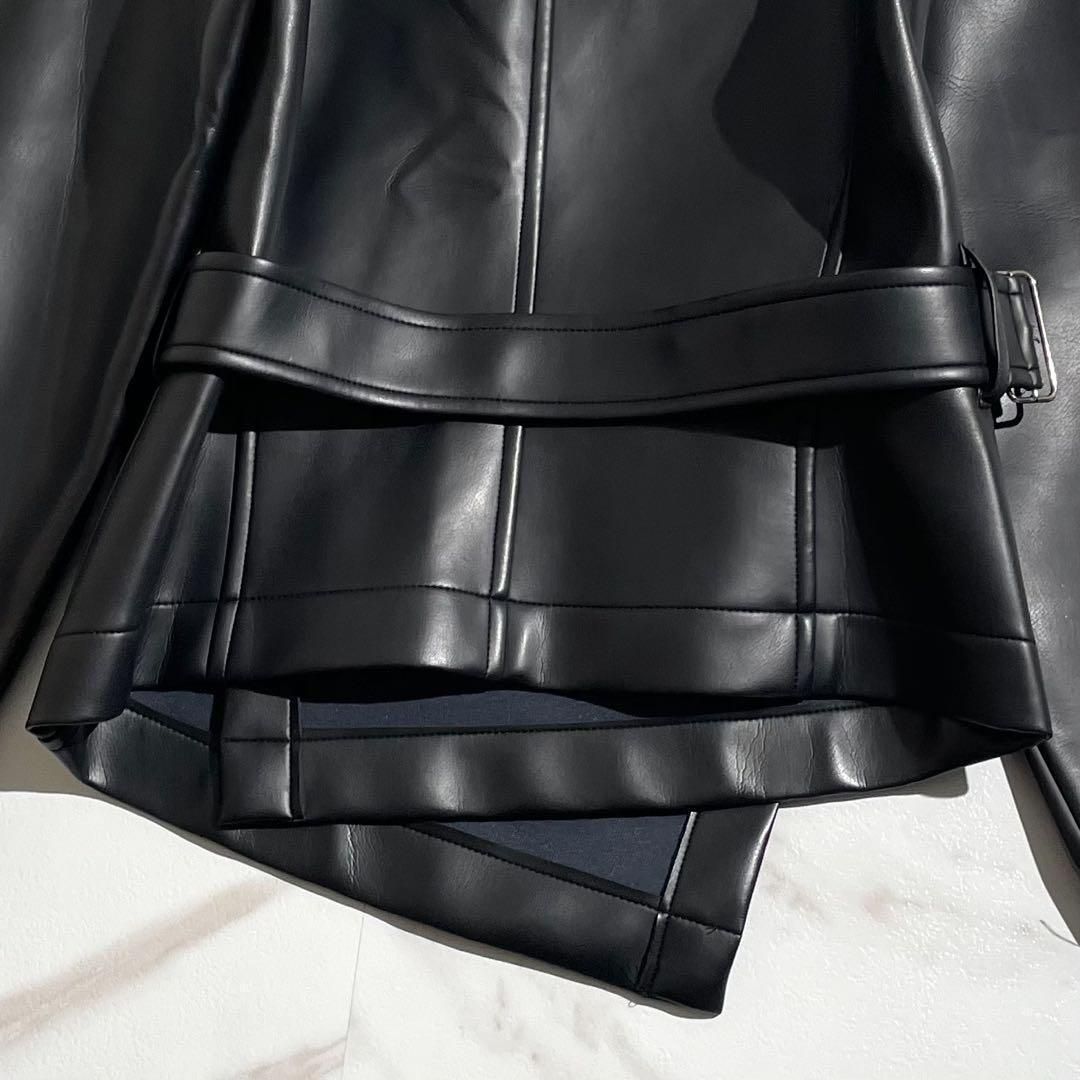 ライダースジャケット エコレザー