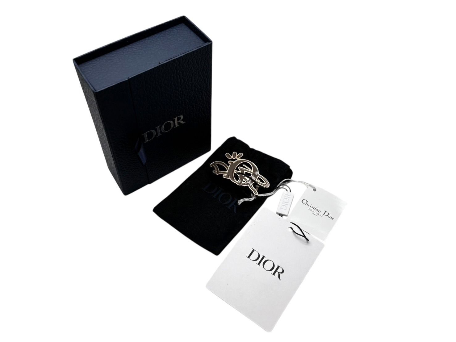 DIOR ディオール Cactus Jack Travis Scott カクタスジャック トラヴィススコット 22AW ロゴベルトバックル 35mm幅 4b008710