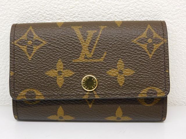 ヴィトン M62630 ICチップ キーケース ミュルティクレ6 モノグラム 6連キーケース LOUIS VUITTON 7K
