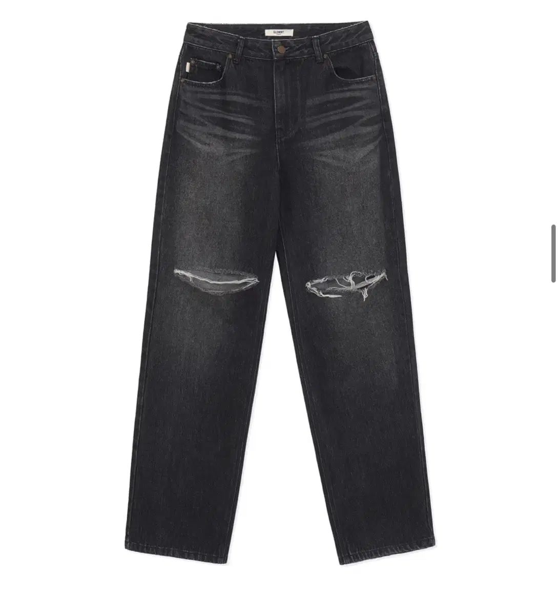GLOWNY デニム 95 DESTROYED STRAIGHT FIT JEANS ショップ