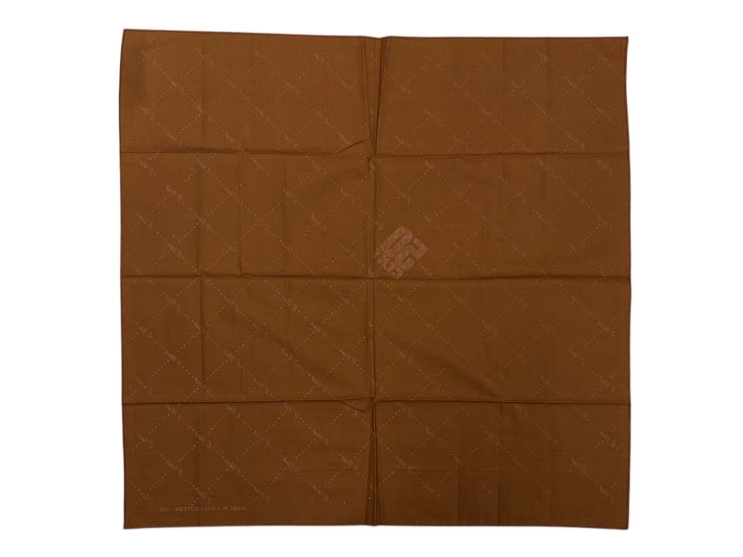 50CENT 50セント G-Unit Gユニット バンダナ ブラウン ホワイト プリント HIP HOP Queens 4b006746