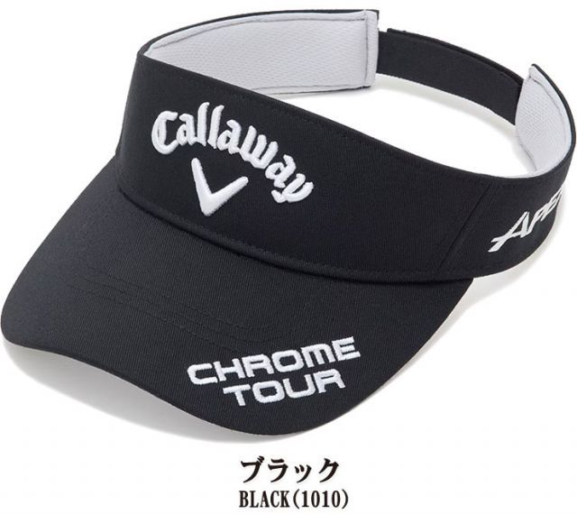 キャロウェイ ツアーモデル RTW サンバイザー WM 25 JM ゴルフウェア