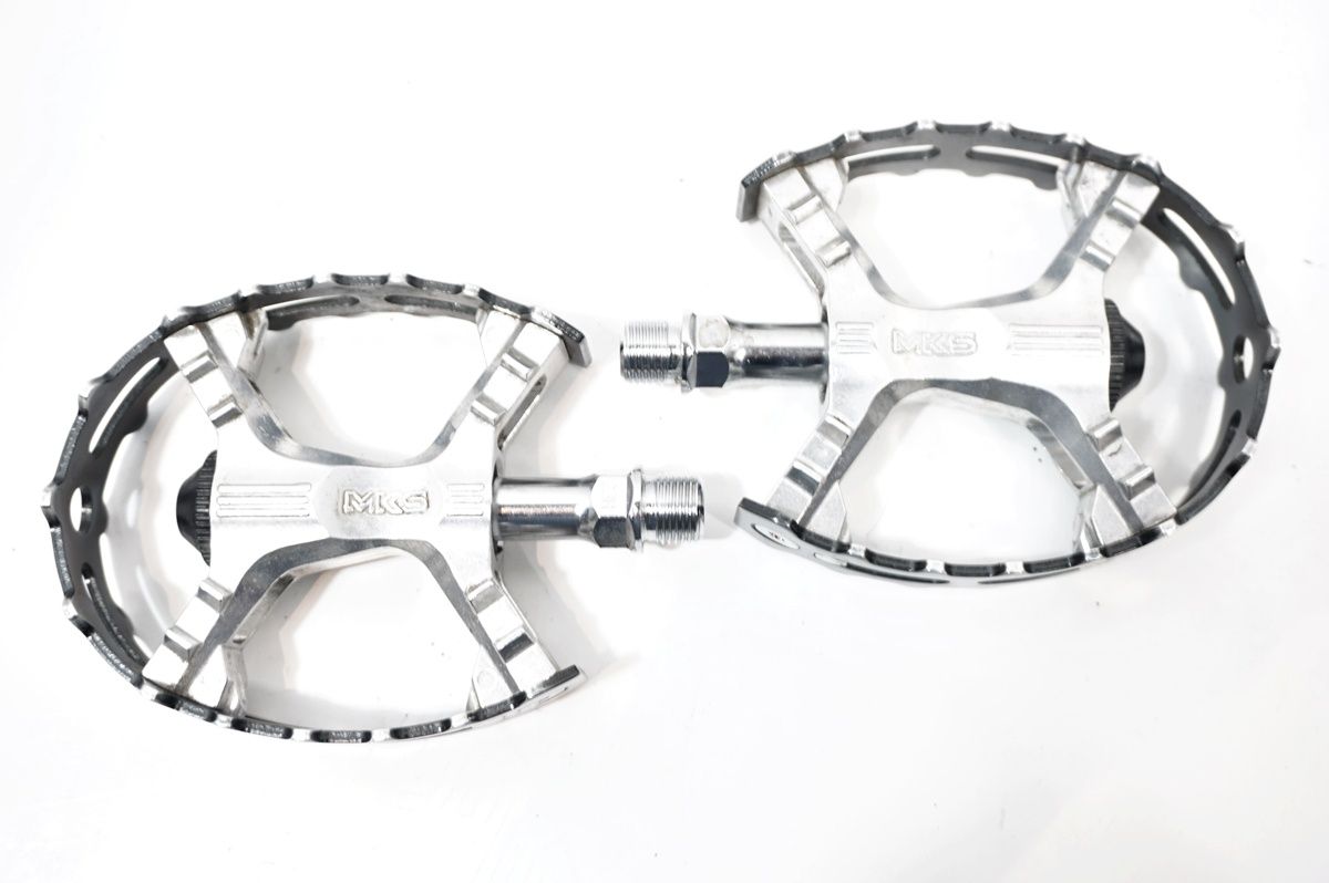 未使用品 三ヶ島 MKS ベアトラップペダル XC-III bear trap pedal フラットペダル : サイクル