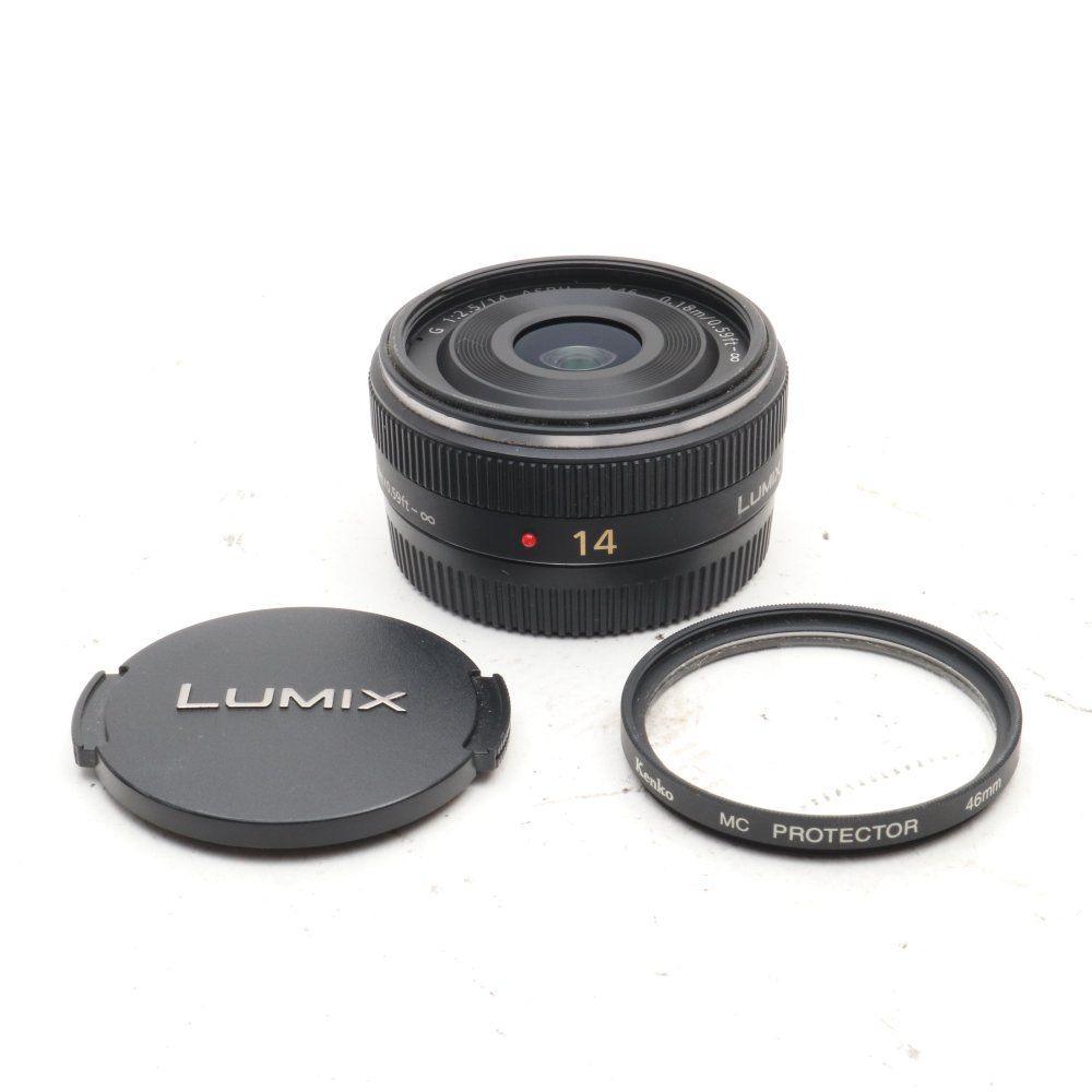 パナソニック 単焦点 広角パンケーキレンズ マイクロフォーサーズ用 ルミックス G 14mm F2.5 ASPH. H-H014