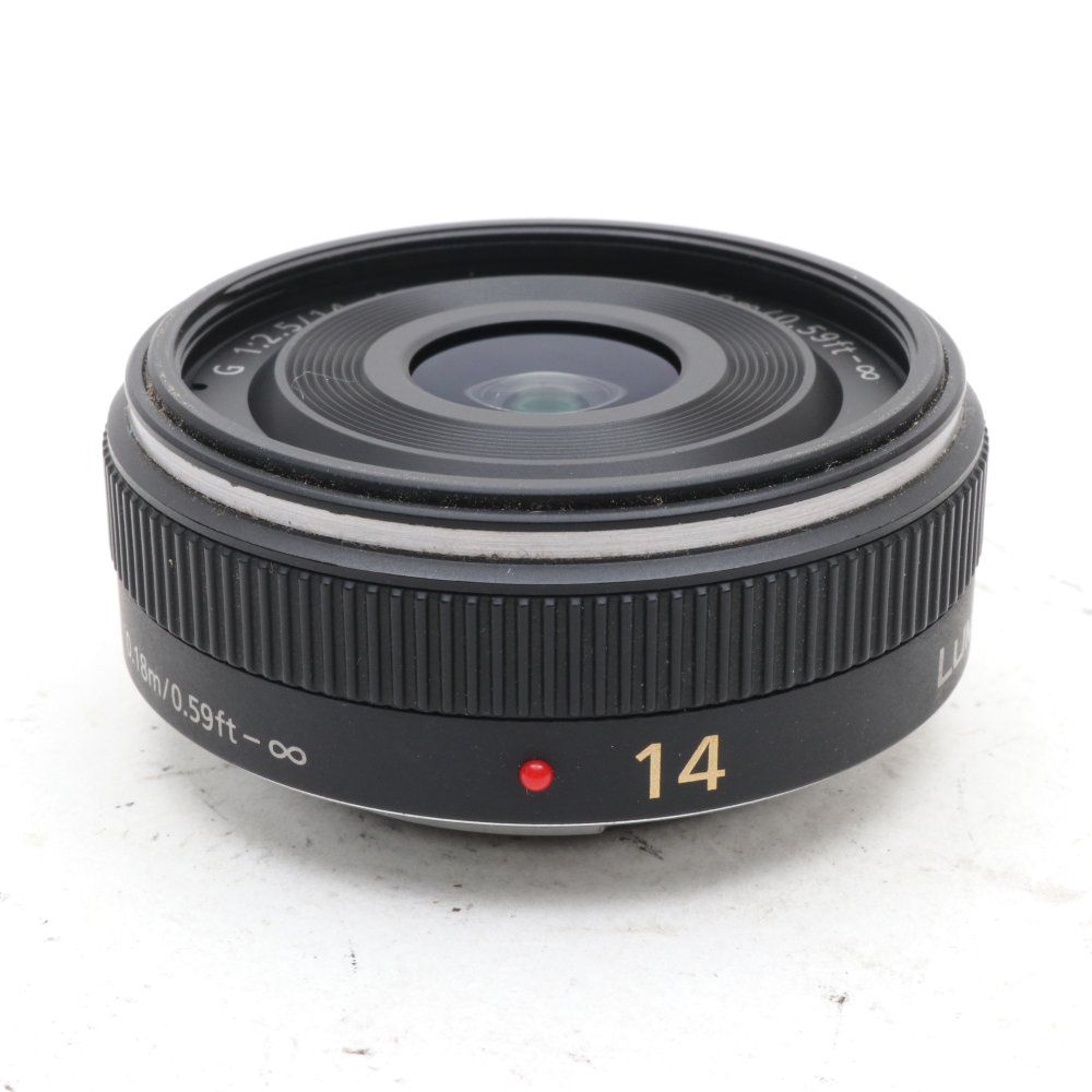 パナソニック 単焦点 広角パンケーキレンズ マイクロフォーサーズ用 ルミックス G 14mm F2.5 ASPH. H-H014