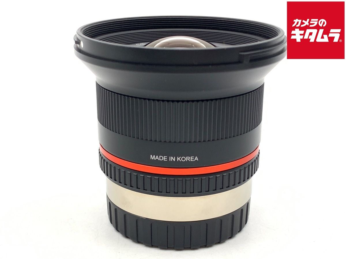 サムヤン 12mm F2.0 NCS CS フジフイルムX ブラック