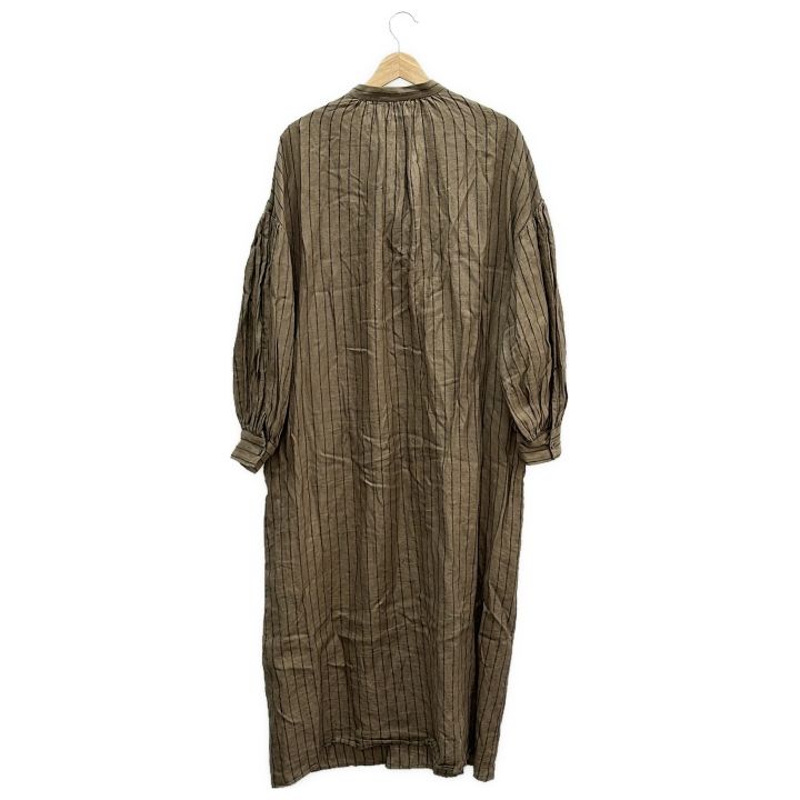 JOURNAL L’essage ジャーナル レサージュ Herdmans ボリュームスリーブワンピース レディース カーキ