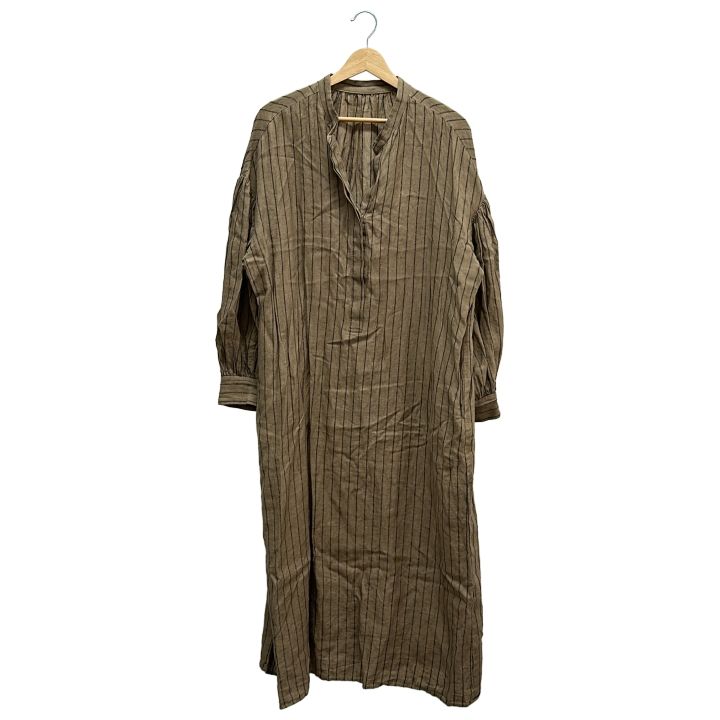 JOURNAL STANDARD L’essage ジャーナル レサージュ 21040370020110 Herdmans ボリュームスリーブワンピース レディース カーキ