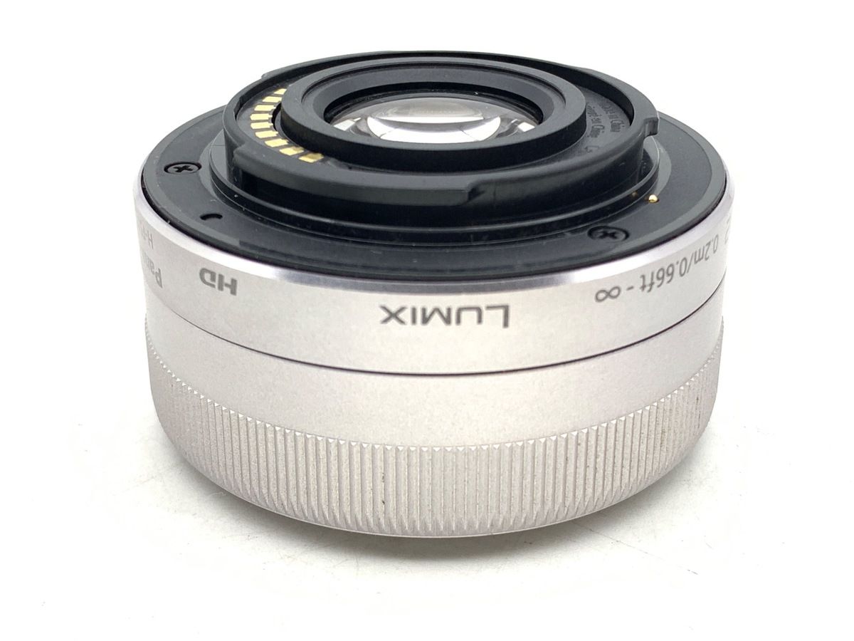 並品 パナソニック LUMIX G VARIO 12-32mm F3.5-5.6 ASPH. MEGA O.I.S. H-FS12032 シルバー