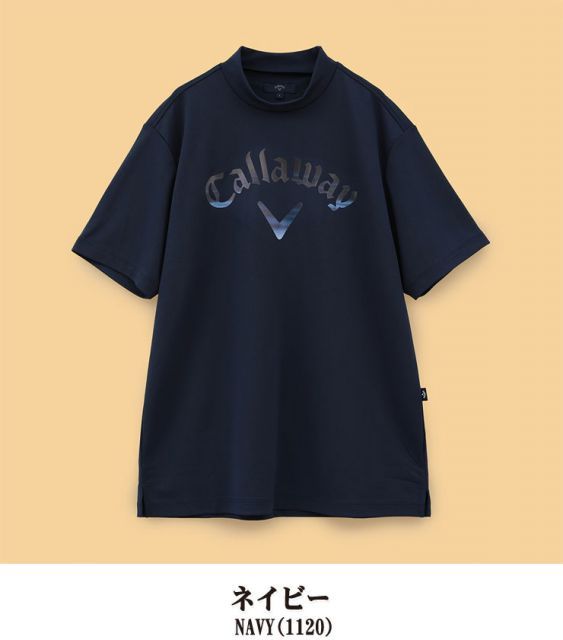 種類16：ブラック(1010)/M キャロウェイ -3℃裏クール 天竺ロゴプリント