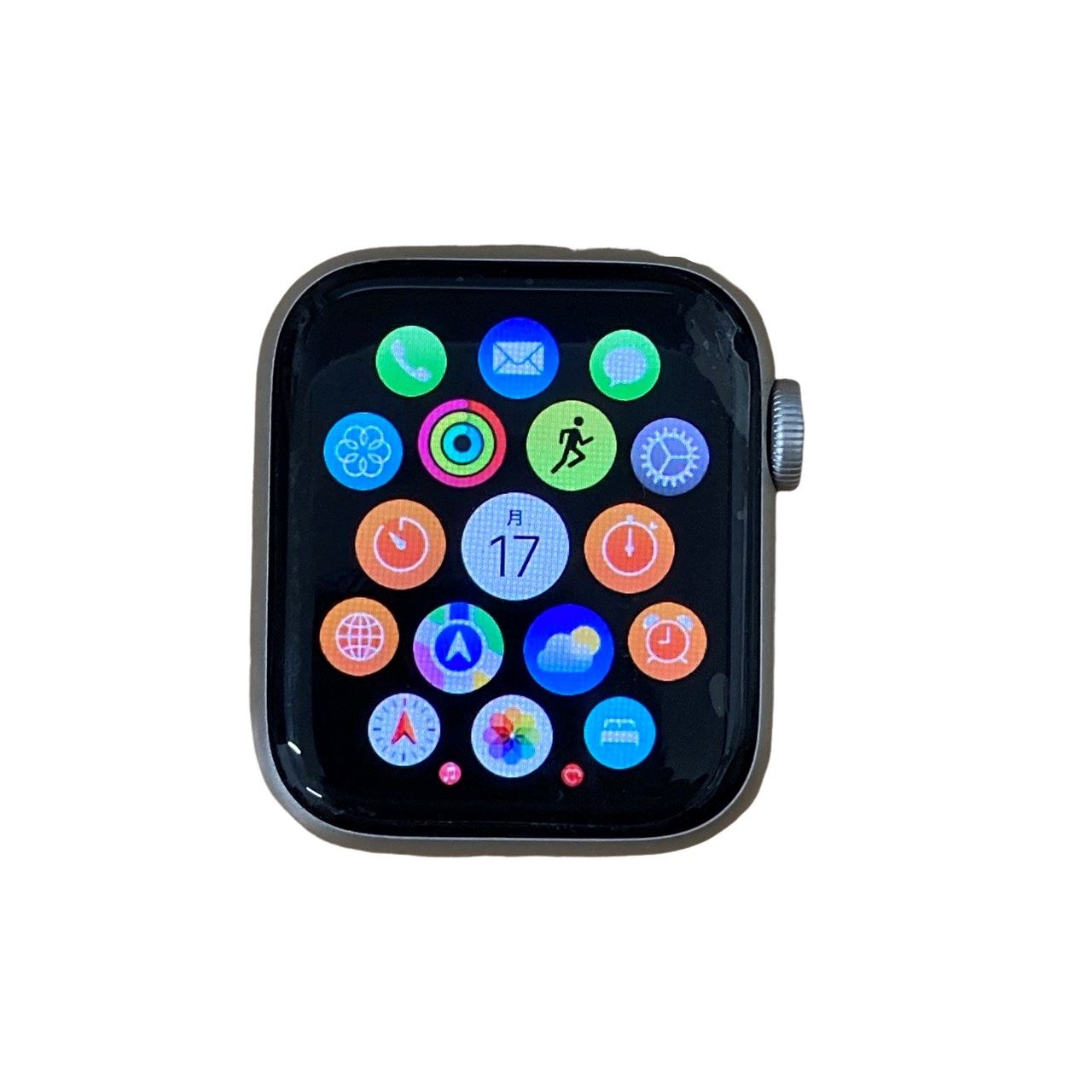 Apple Watch SE 第2世代 40mm リューズ含まず MNJP3J A GPSモデル バッテリー最大容量95 スターライト アルミニウムケース 動作品 12511K308