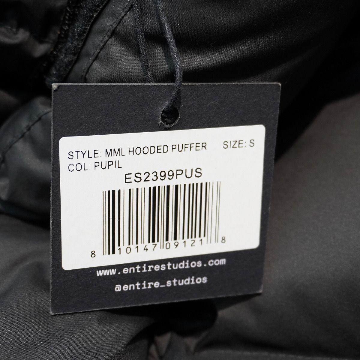 美品 正規 23AW entire studios エンタイア スタジオ MML HOODED 