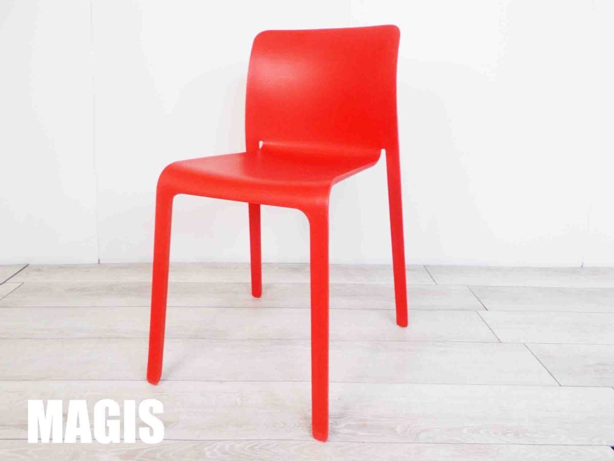 MAGIS マジス CHAIR FIRST チェア ファースト スタッキングチェア レッド ステファノ ジョバンノーニ