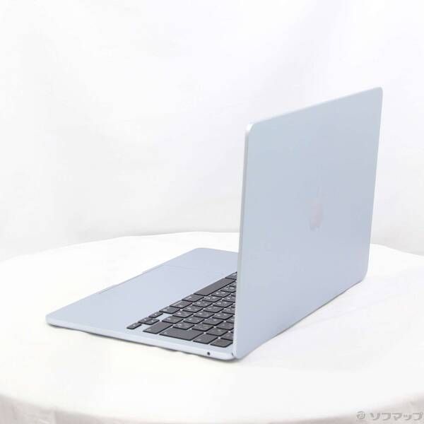 〔 品〕 MacBook Air 13.6-inch Early-2025 MC 6 V 4 J A Apple M 10コアCPU_10コアGPU 24 GB スカイブルー 〔15.7 Sequoia〕 258