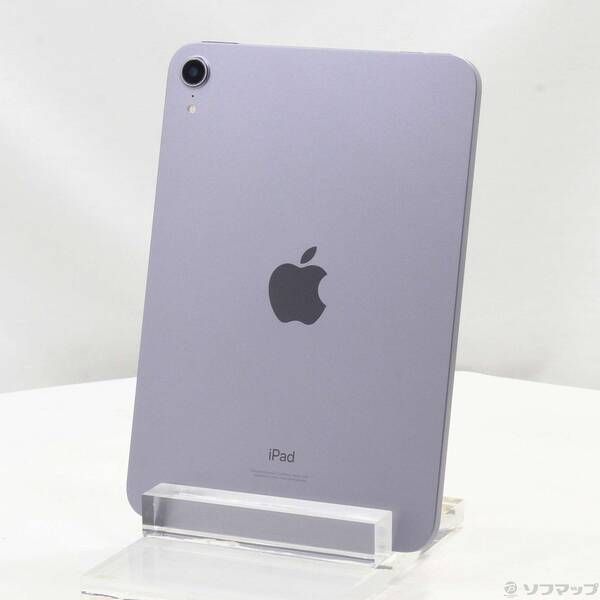 中古品〕 iPad mini 第6世代 256GB パープル MK7X3J／A Wi-Fi【344