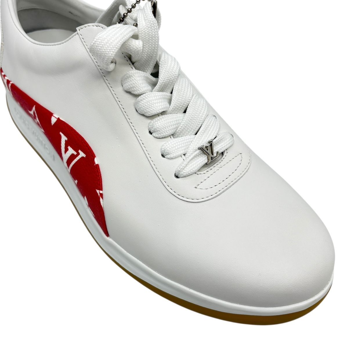 ♪3509 ルイヴィトン シュプリーム スニーカー 17AW コラボ スポーツ