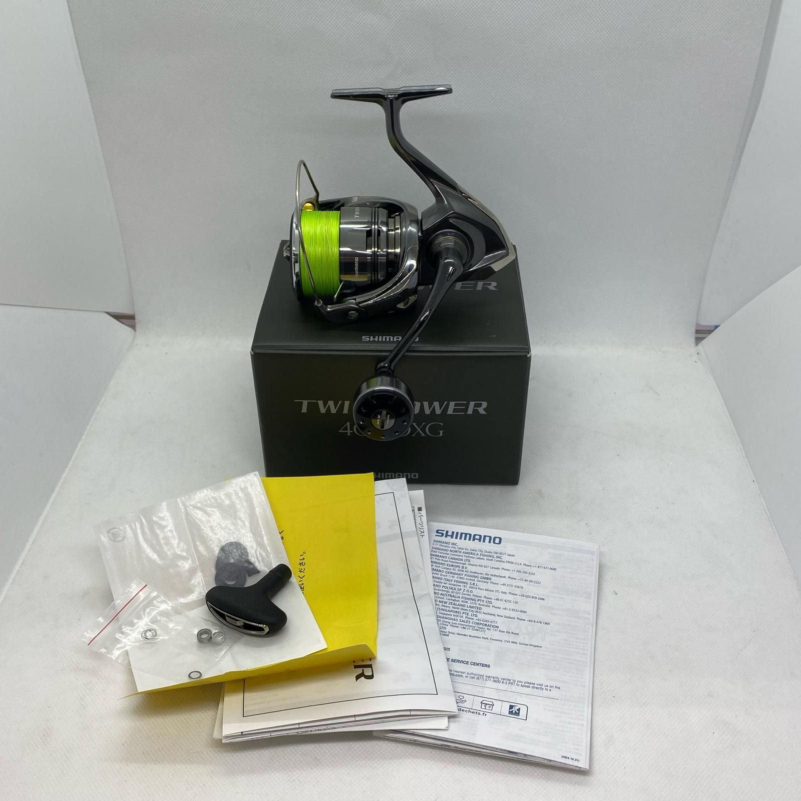 ΨΨSHIMANO シマノ スピニングリール 24ツインパワー 4000XG 046871  