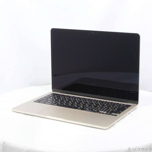 〔 品〕 MacBook Air 13.6-inch Mid-2025 MLY13J A Apple M2 8コアCPU_8コアGPU 16GB SSD256GB スターライト 〔15.3 Sequoia〕 262