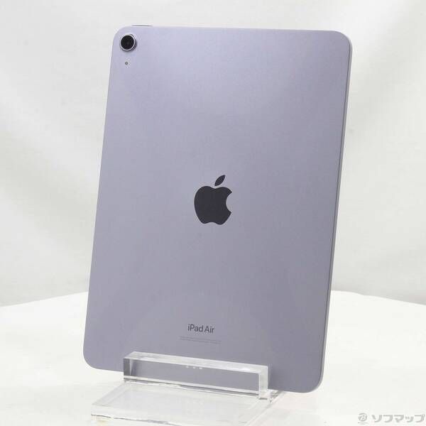 〔 品〕 iPad Air 第5世代 64GB パープル MME23J A Wi-Fi 198