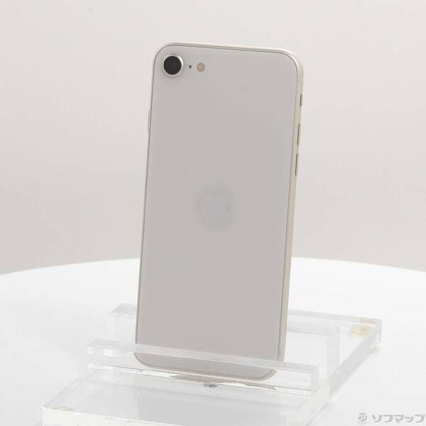 中古品〕 iPhone SE 第3世代 64GB スターライト MMYD3J／A SIMフリー