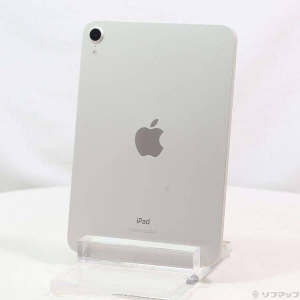 〔 品〕 iPad mini 第6世代 64GB スターライト MK7P3J A Wi-Fi 344
