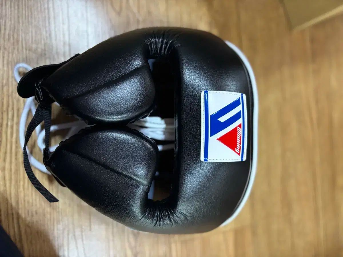  ウィニング HEADGEAR ブラック-グレー その他 ボクシング