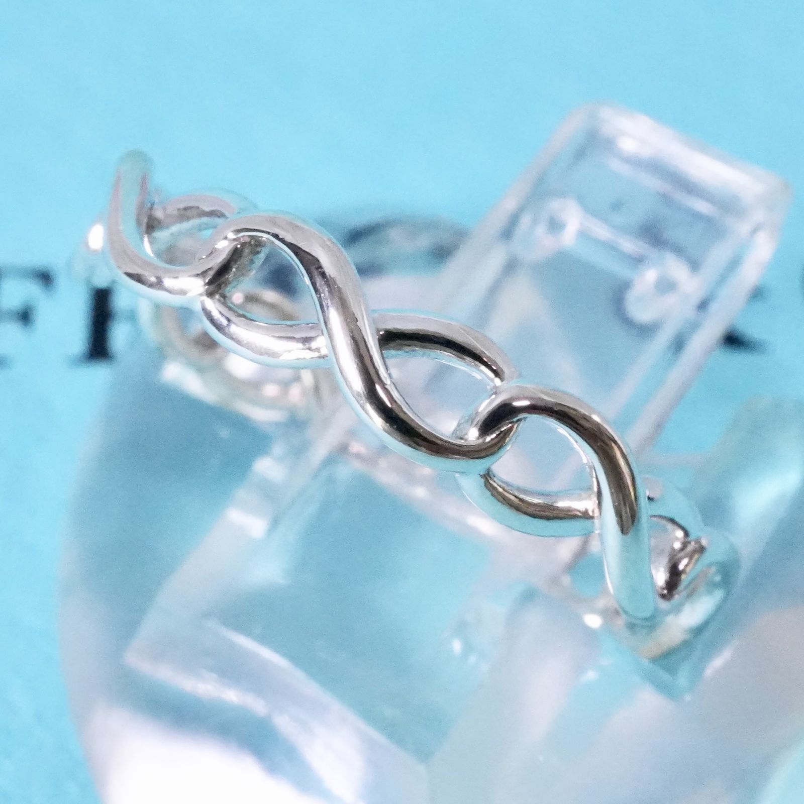 10.5号 ティファニー インフィニティ バンド リング 25-2056S