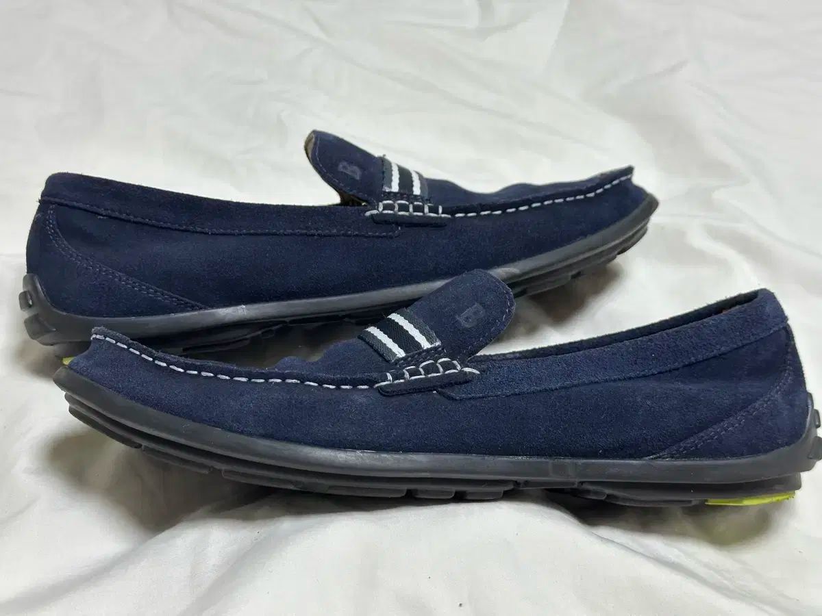  ボスアンドメイン スウェード ネイビー ローファー ローファー ブーツ 革靴