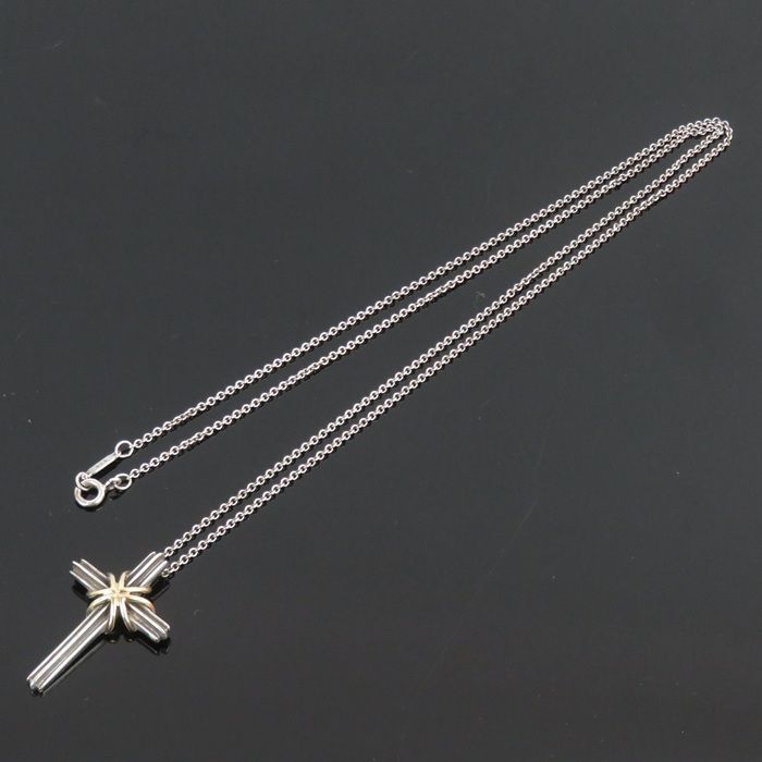 Tiffany＆Co. ティファニー シグネチャークロスネックレス ペンダント