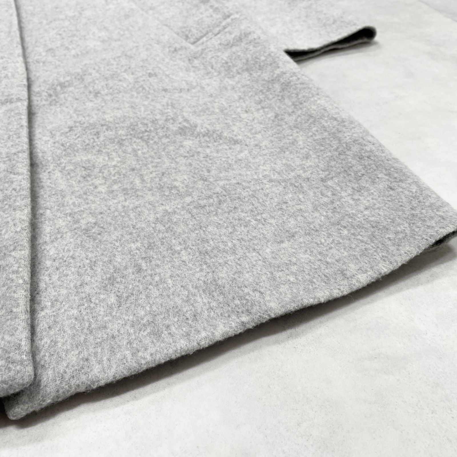 新品同様✨　マッキントッシュ　ロンドン　ダッフルコート　グレー　ウール　38 MACKINTOSH LONDON マッキントッシュ ロンドン ロングコート ダブル