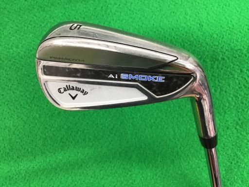 キャロウェイ PARADYM Ai SMOKE 5 単品アイアン LI NS PRO 950GH neo フレックスS メンズ 男性用 右利き 右用 Cランク ゴルフクラブ