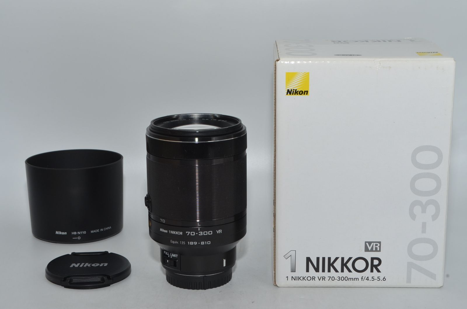251042 Nikon 望遠ズームレンズ1 NIKKOR VR 70-300mm f 4.5-5.6 1NVR70-300