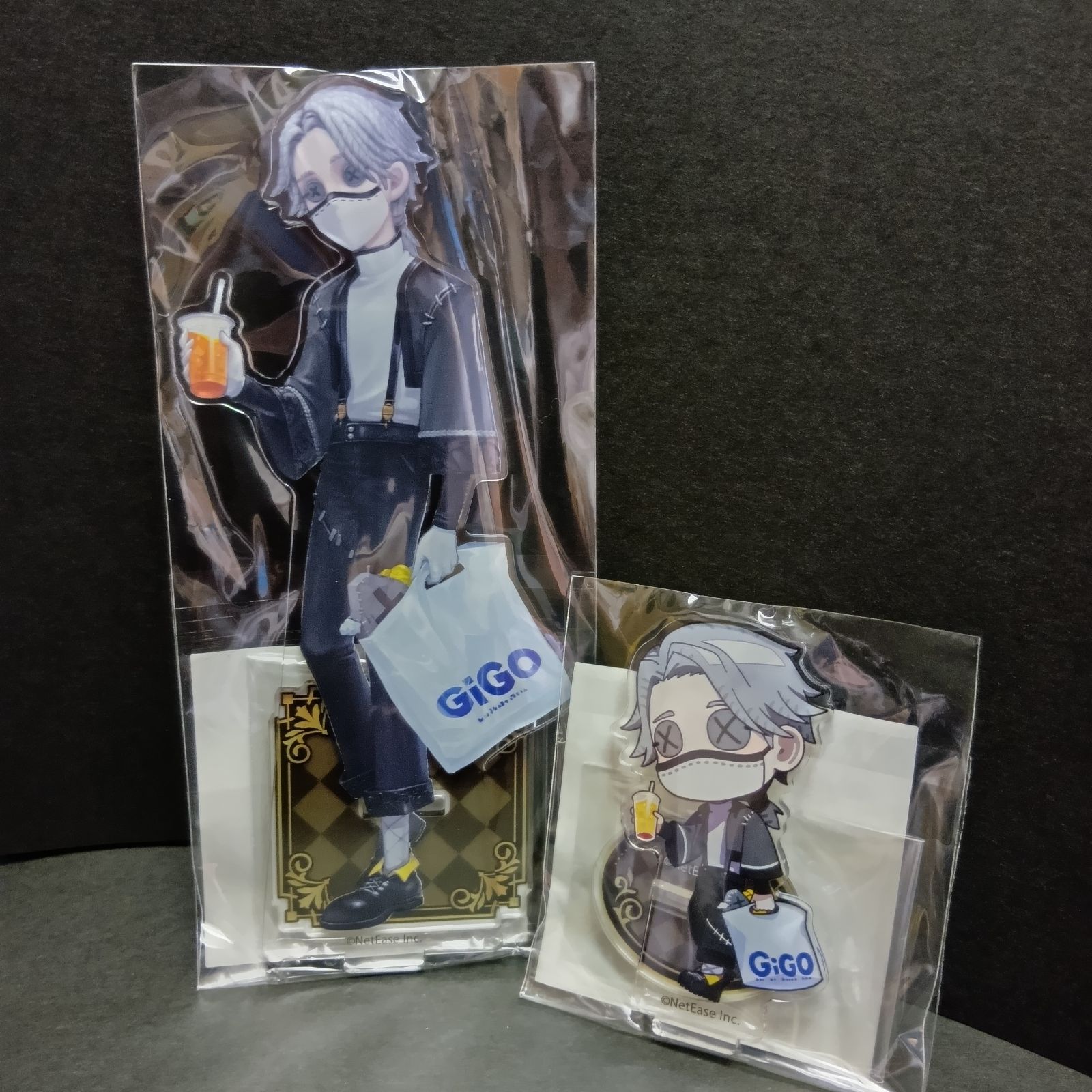 第五人格×GIGO 納棺師 〜休日のお出かけ〜 イソップ 缶バッチ ビッグ