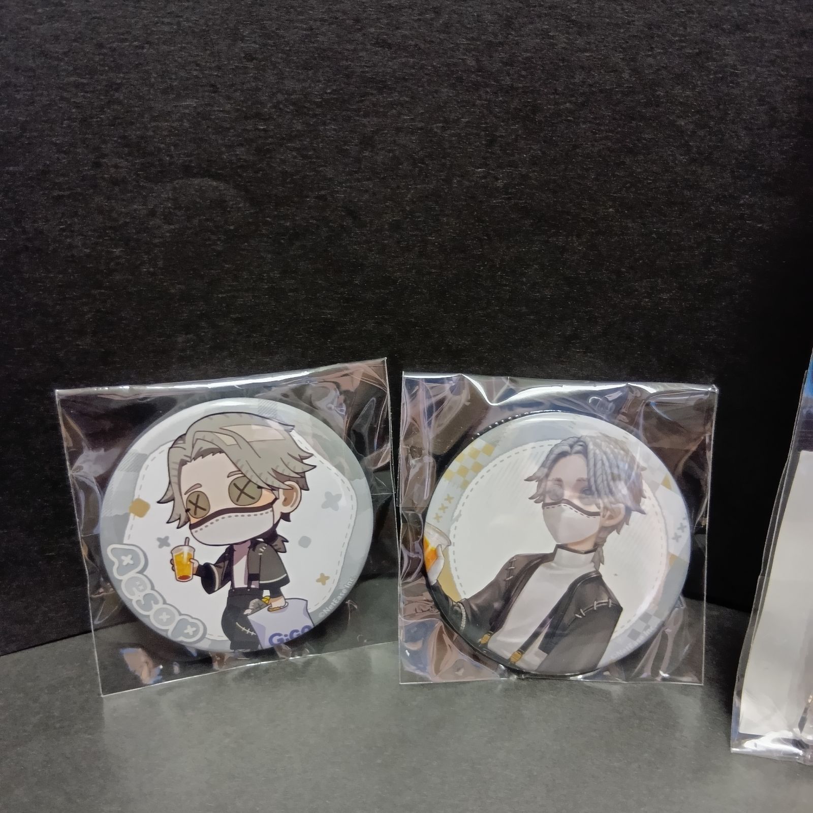 第五人格×GIGO 納棺師 〜休日のお出かけ〜 イソップ 缶バッチ ビッグ