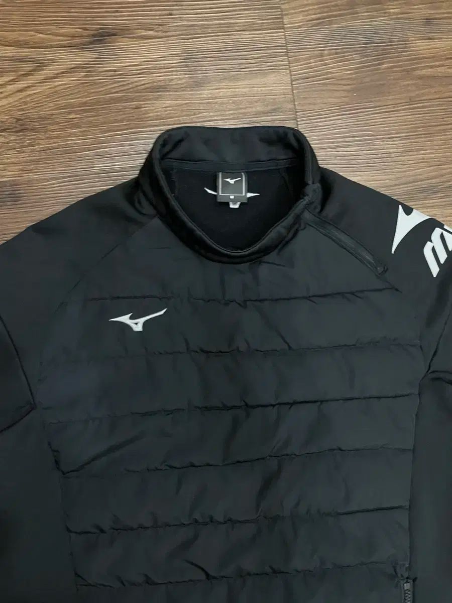 ミズノ MIZUNO 起毛 ダウン ピステ ウォームアップ ブラック