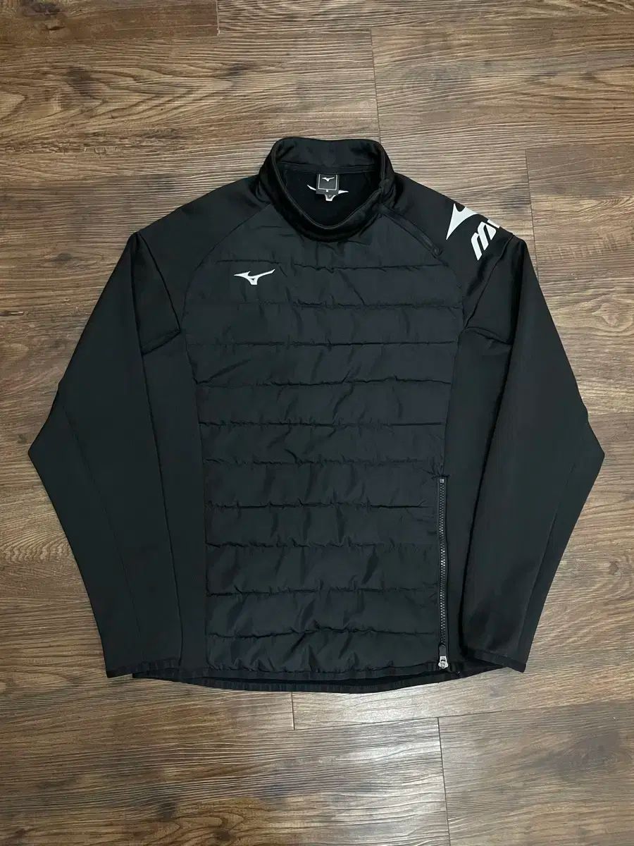 ミズノ MIZUNO 起毛 ダウン ピステ ウォームアップ ブラック