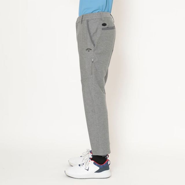 種類6：グレー(1021)/3L キャロウェイ 8WAYストレッチ ピケ 9分丈